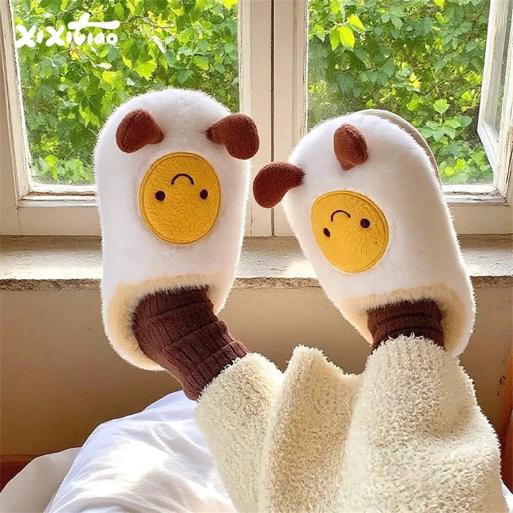 Jellycat Fuzzy Slippers