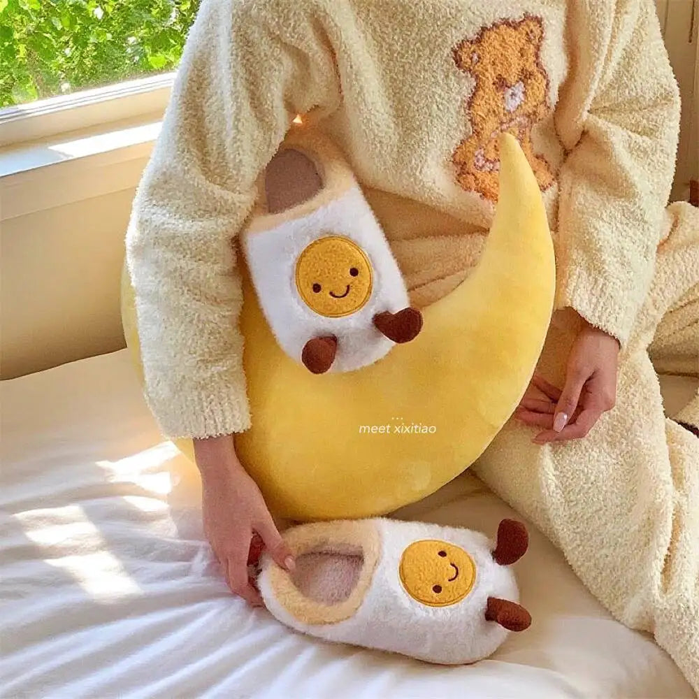 Jellycat Fuzzy Slippers