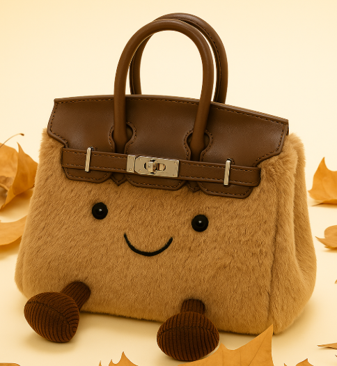 Jellycat Mini Birkin Bag